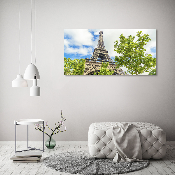 Glass acrylic wall art Eiffel Paris tower