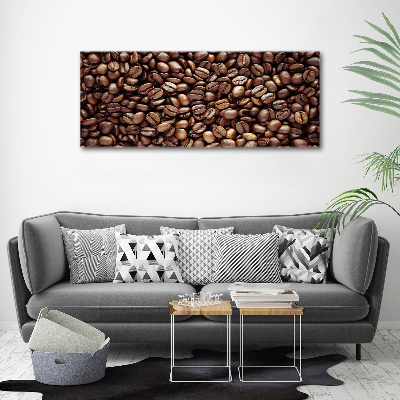 Glass acrylic wall art Coffee beans