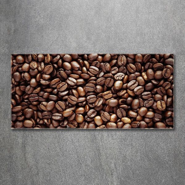 Glass acrylic wall art Coffee beans