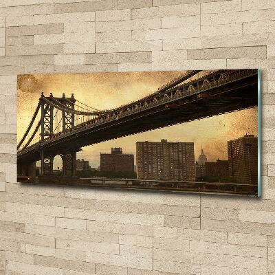 Glass acrylic wall art Manhattan New York