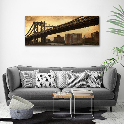 Glass acrylic wall art Manhattan New York