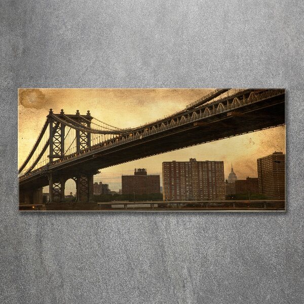 Glass acrylic wall art Manhattan New York