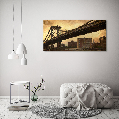 Glass acrylic wall art Manhattan New York