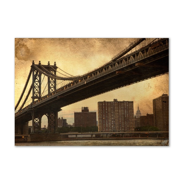 Glass acrylic wall art Manhattan New York