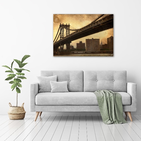 Glass acrylic wall art Manhattan New York