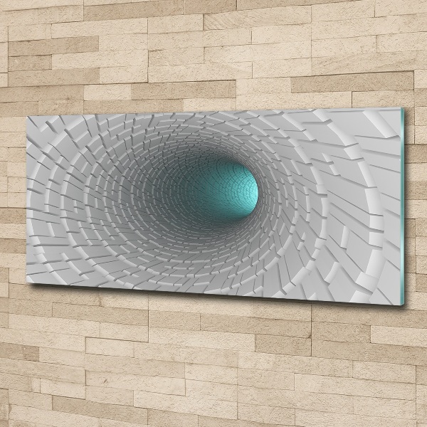 Print on acrylic 3D tunnel