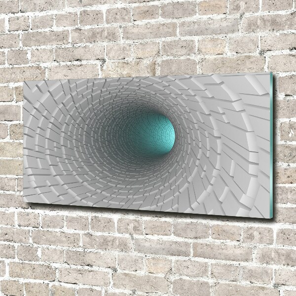 Print on acrylic 3D tunnel