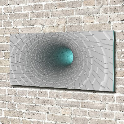 Print on acrylic 3D tunnel