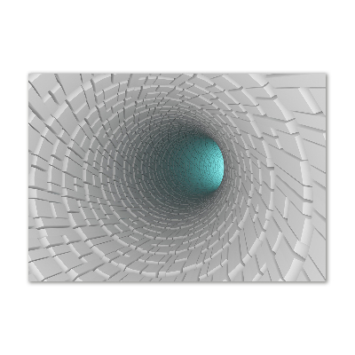 Print on acrylic 3D tunnel