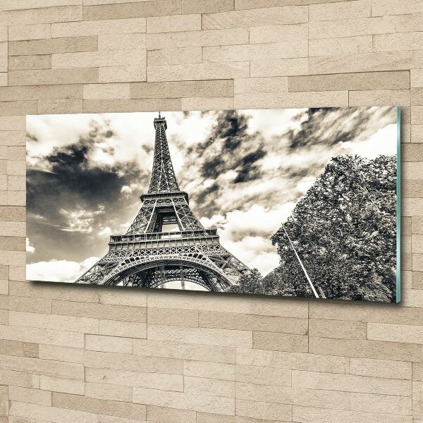 Glass acrylic wall art Eiffel Paris tower