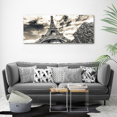 Glass acrylic wall art Eiffel Paris tower