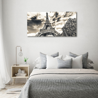 Glass acrylic wall art Eiffel Paris tower