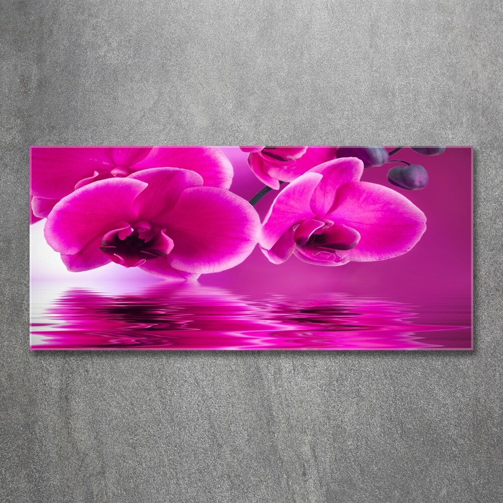 Acrylic wall art Orchid