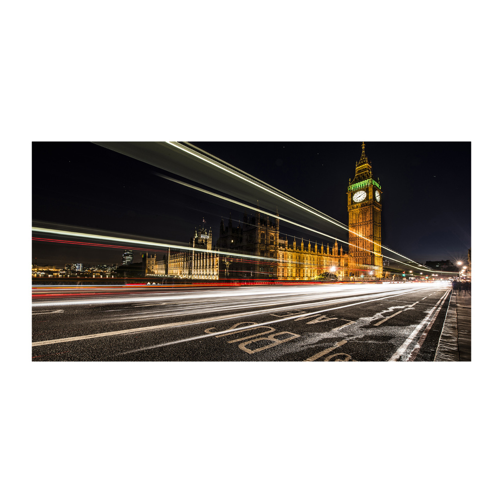 Glass acrylic wall art Big Ben London