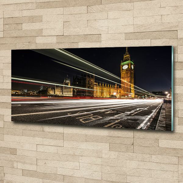 Glass acrylic wall art Big Ben London