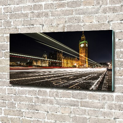 Glass acrylic wall art Big Ben London