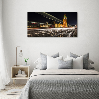 Glass acrylic wall art Big Ben London