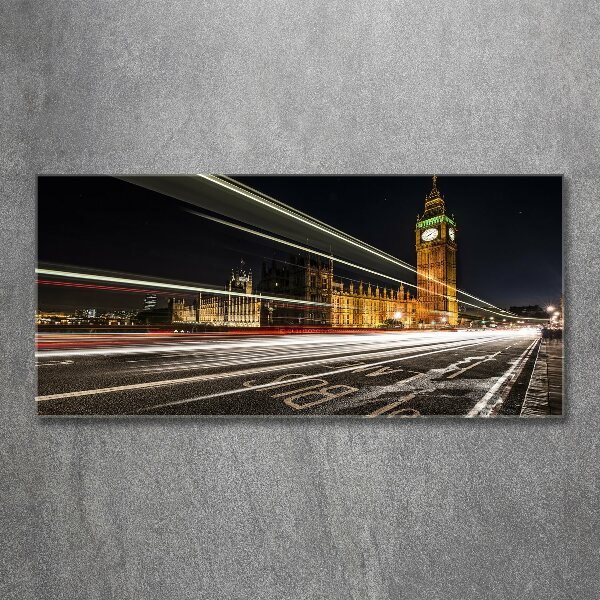 Glass acrylic wall art Big Ben London