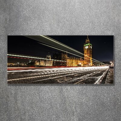 Glass acrylic wall art Big Ben London