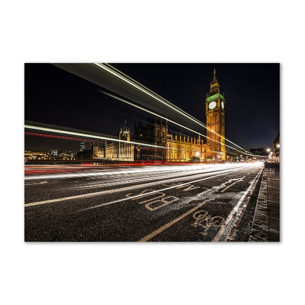 Glass acrylic wall art Big Ben London