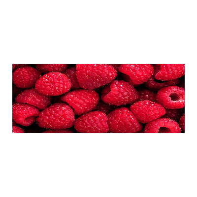 Acrylic wall picture Raspberries