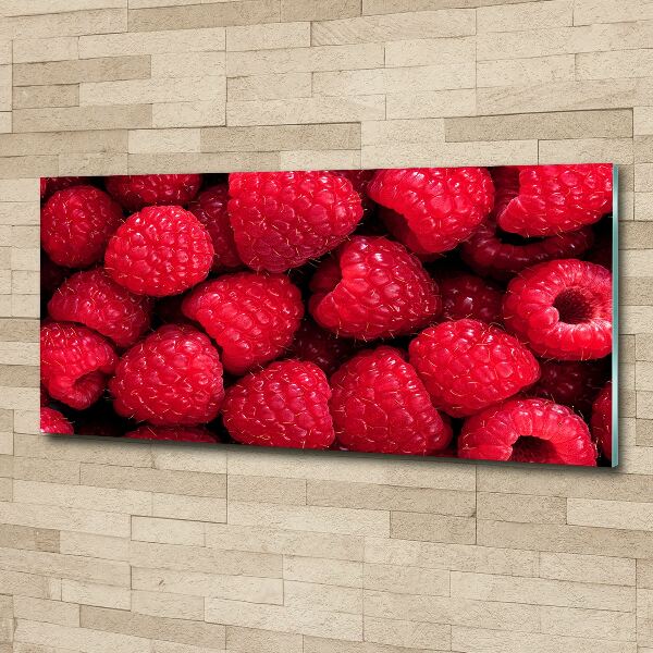 Acrylic wall picture Raspberries