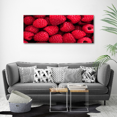 Acrylic wall picture Raspberries