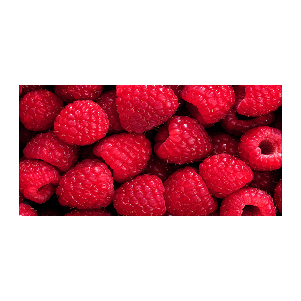 Acrylic wall picture Raspberries