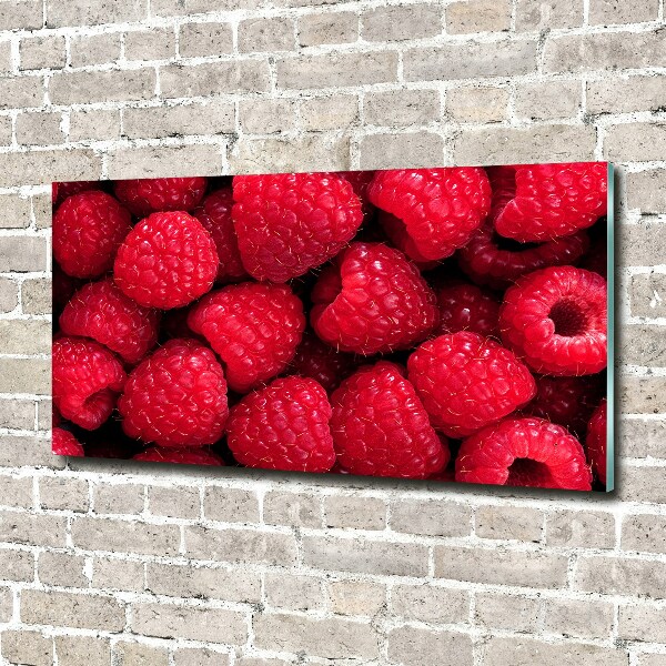 Acrylic wall picture Raspberries