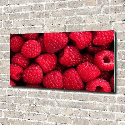 Acrylic wall picture Raspberries