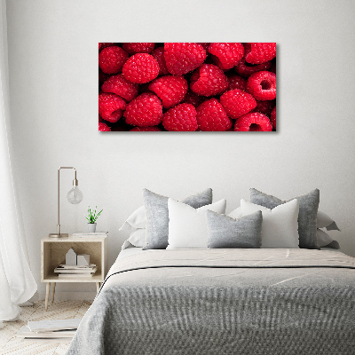 Acrylic wall picture Raspberries