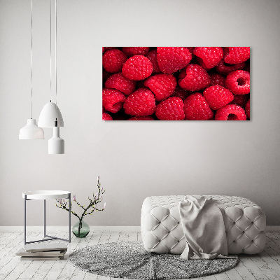 Acrylic wall picture Raspberries