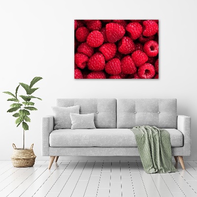 Acrylic wall picture Raspberries