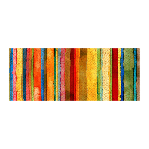 Print on acrylic Colorful stripes