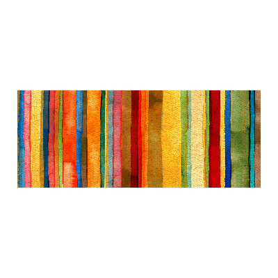 Print on acrylic Colorful stripes