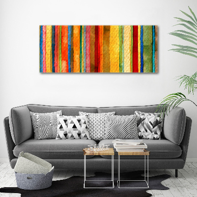 Print on acrylic Colorful stripes