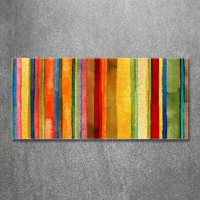 Print on acrylic Colorful stripes