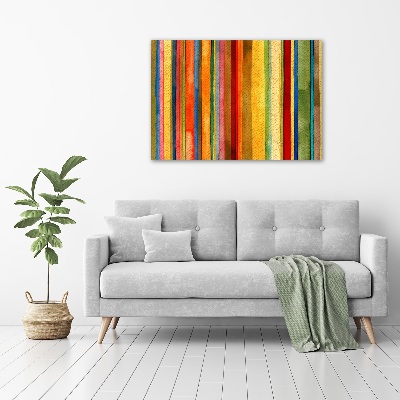 Print on acrylic Colorful stripes