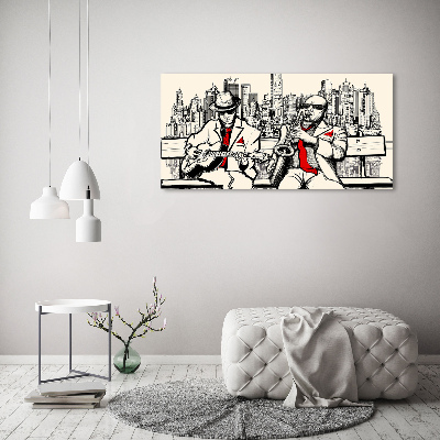 Acrylic wall picture New York Jazz