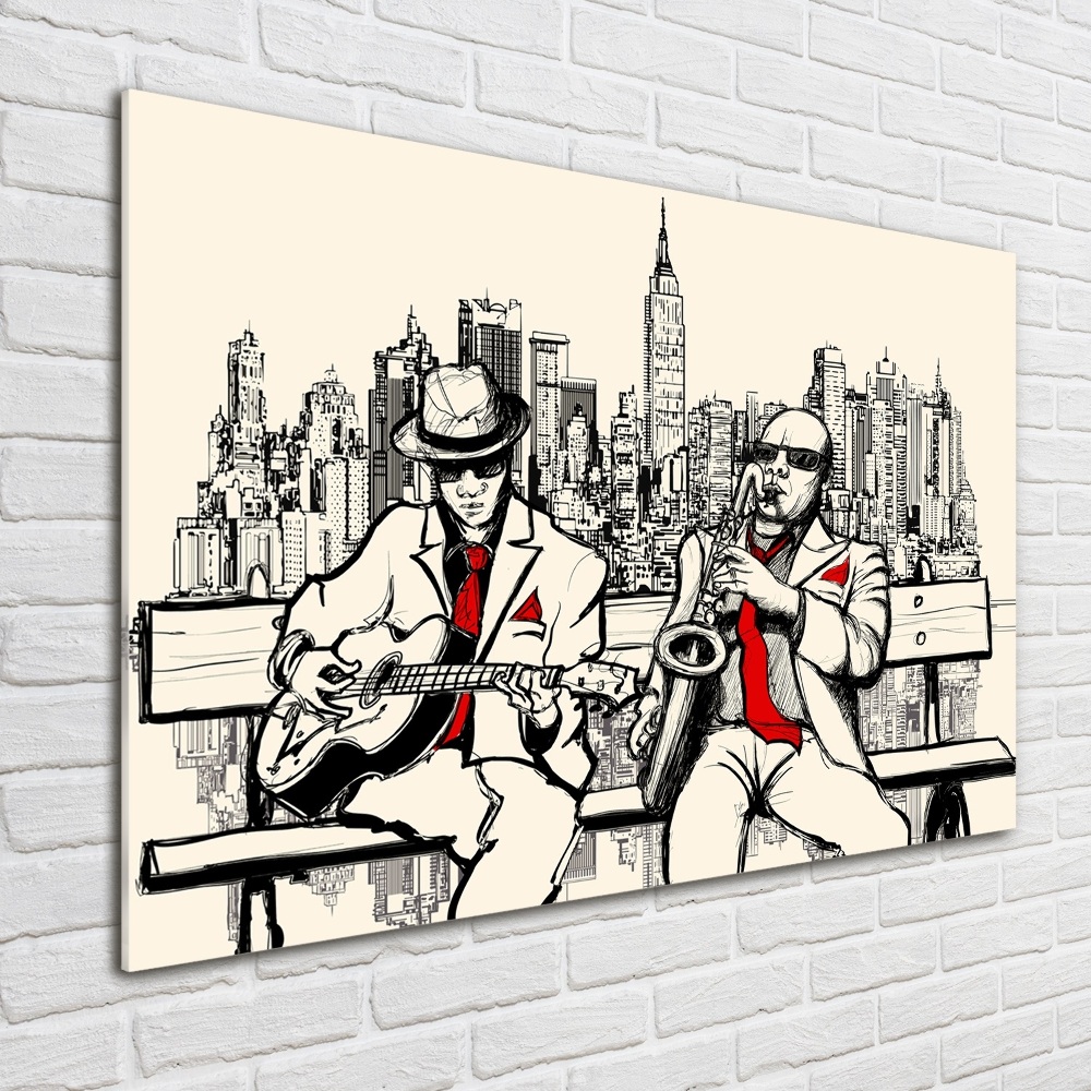 Acrylic wall picture New York Jazz