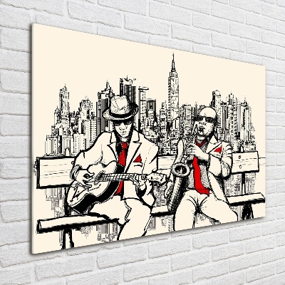 Acrylic wall picture New York Jazz