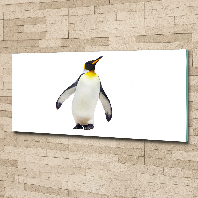 Glass acrylic wall art Penguin