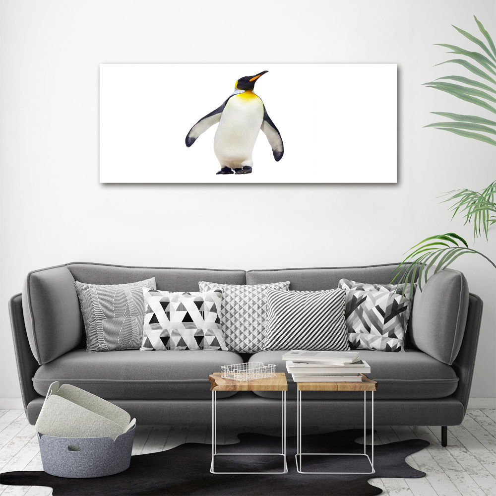 Glass acrylic wall art Penguin