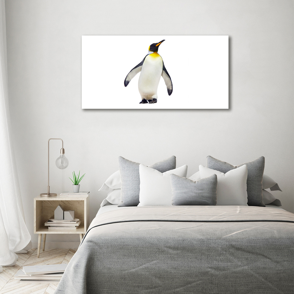 Glass acrylic wall art Penguin