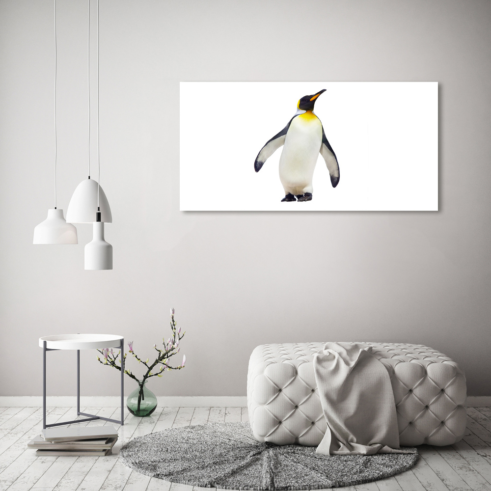 Glass acrylic wall art Penguin