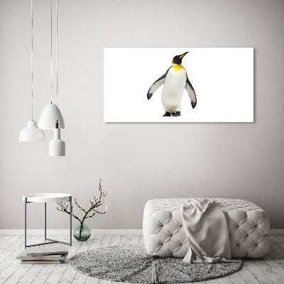 Glass acrylic wall art Penguin