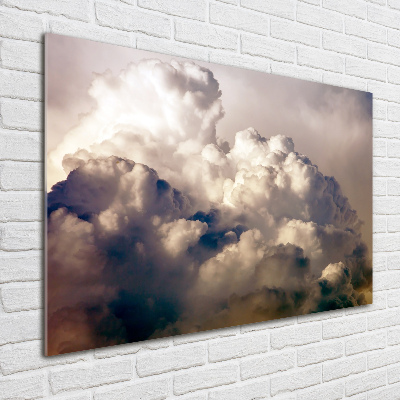 Print on acrylic Clouds in the sky