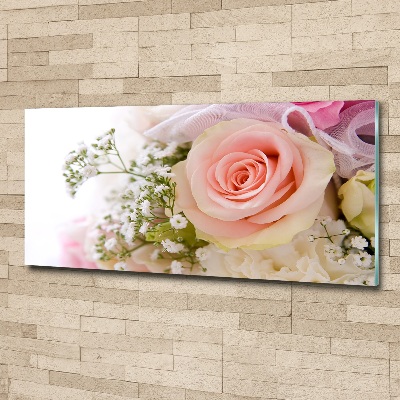 Acrylic wall art Bouquet of flowers