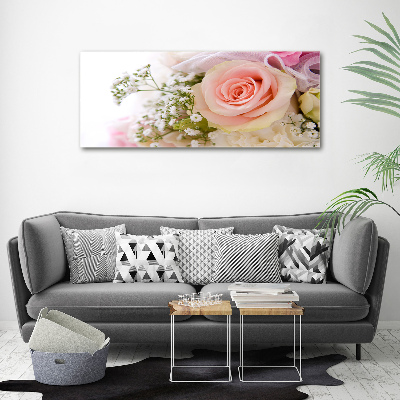 Acrylic wall art Bouquet of flowers