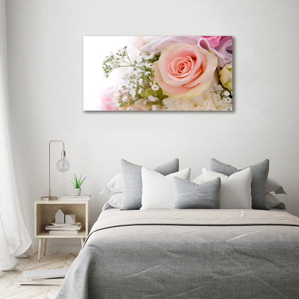 Acrylic wall art Bouquet of flowers